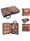 Set di 2/3 valigie (cabina, media e grande) Dkny-3108 rigide in linea con capacità L