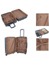 Dkny-1030 Linear rigid medium suitcases with a capacity of 97 L