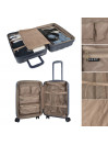 Conjunto de 2/3 malas (Cabine, Média e Grande) Dkny-1030 Linear rígida com 97 L de capacidade