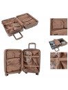 Dkny-1030 Linear rigid medium suitcase with capacity of 63 L