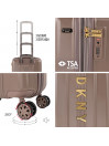 Dkny-1030 Mala média rígida linear com capacidade de 63 L