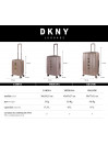 Dkny-1030 Mala média rígida linear com capacidade de 63 L