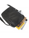 Borsa a tracolla in pelle Porta tablet da donna/uomo Lois Steens in pelle