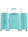 Crawley medium size rigid/soft suitcases with L capacity