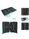 Crawley medium size rigid/soft suitcases with L capacity