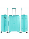 Set di 2/3 valigie (Cabin, Medium e Large) Crawley rigide/morbide con capacità di L