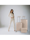 Set of 2/3 suitcases (Cabin, Medium and Large) Danubio rigid/soft with a capacity of 94 L.
