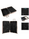 Set of 2/3 suitcases (Cabin, Medium and Large) Danubio rigid/soft with a capacity of 94 L.