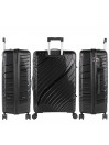 [Conjunto de 3 malas (Cabin, Medium e Large)] Danubio rígido/soft com uma capacidade de 94 L.