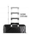[Set of 3 suitcases (Cabin, Medium and Large)] Danubio rigid/soft with a capacity of 94 L.