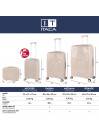 Malas de cabine Danubio rígidas/soft com 38 L de capacidade