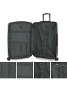 Mala 70 cms grande Skpat Lisboa Rigid em ABS extensível com capacidade de 97L TSA integrado