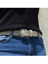 Ceinture en cuir véritable pour femme 30mm Jaslen