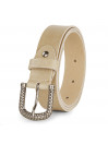 Ceinture en cuir véritable pour femme 30mm Jaslen