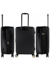 Set of 2/3 suitcases (Cabin, Medium and Large) Dkny-3105 Metro rigid with capacity of L