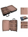 Set of 2/3 suitcases (Cabin, Medium and Large) Dkny-3105 Metro rigid with capacity of L