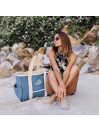 Lois Pfeiffer - T-shirt en denim pour femmes/hommes
