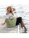 Lois Maui women s/men s basket in raffia