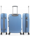 Stickers medium sized hard/soft suitcases with 63 L capacity