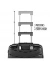 Varese cabin suitcases rigid/soft with 38 L capacity
