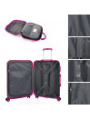 Medium rigid/soft cases with L-capacity