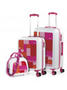 Agatha Ruiz De La Prada Happiness 50/60Cm Ensemble valise et trousse de toilette