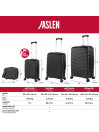 Set di 2/3 valigie (Cabin, Medium e Large) Varese rigide/morbide con una capacità di 95 L.