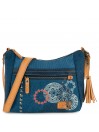 Bolso Bandolera De Mujer/Hombre Lois Pasadena En Poliéster-Lona-Polipiel