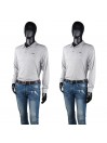 Genui Ceinture réversible en cuir véritable 35Mm pour femme/homme Jaslen Ceintures en cuir véritable Jaslen