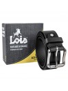 Echtes Leder Gürtel 40Mm für Frau/Mann Lois Ledergürtel