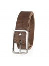 Ceinture en cuir véritable. Boucle à goupille unique. Confortable flexible et durable. Coffret cadeau. Pour s'habiller avec s