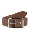 Ceinture en cuir véritable. Boucle à goupille unique. Confortable flexible et durable. Coffret cadeau. Pour s'habiller avec s