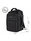 Zaino da viaggio multifunzione Jaslen Leeds