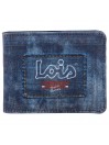 Lois Rundle men s canvas wallet
