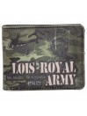 Lois Rundle men s canvas wallet
