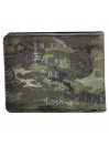Lois Rundle men s canvas wallet