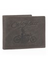 Men s Jaslen Wheels Leather Wallet in leather