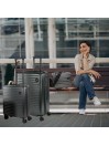 Set of 2/3 suitcases (Cabin, Medium and Large) Padua rigid with capacity of 99 L