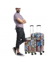 Medium luggage City rigid/soft with capacity of L