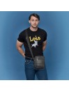 Borsa messenger Lois Haltom da uomo e da donna in ecopelle