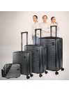 Padua rigid medium suitcases with capacity L