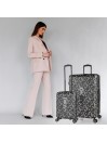 Set de 2/3 valises (Cabin, Medium et Large) Dkny-3100 Step & Repeat rigide d une capacité de L