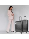 Dkny-3108 Valise moyenne rigide en ligne d une capacité de L
