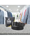 Cinturon Piel Genuina 40Mm De Mujer/Hombre Lois Cinturones En Piel