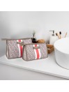 Borsa da toilette Pack 2 Unità Vintage Ss Dkny -636 Vintage Signature Stripe 2.0